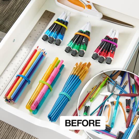 Wrap-It Storage® Super Stretch Silicone Bands, 16ct.